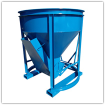 cubo descarga doble vertido 750L